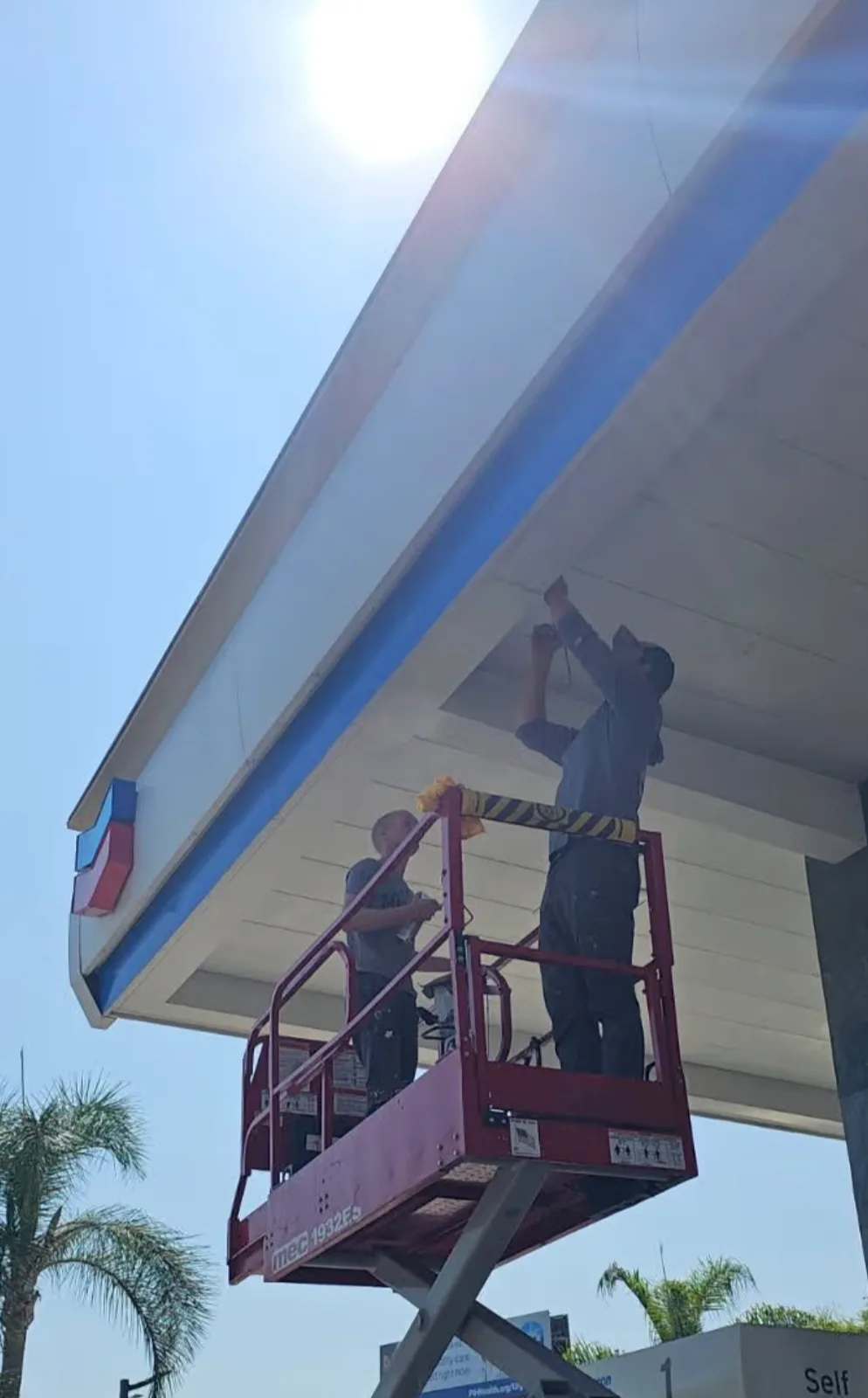 Commercial roofing project by Higher Level Roofing