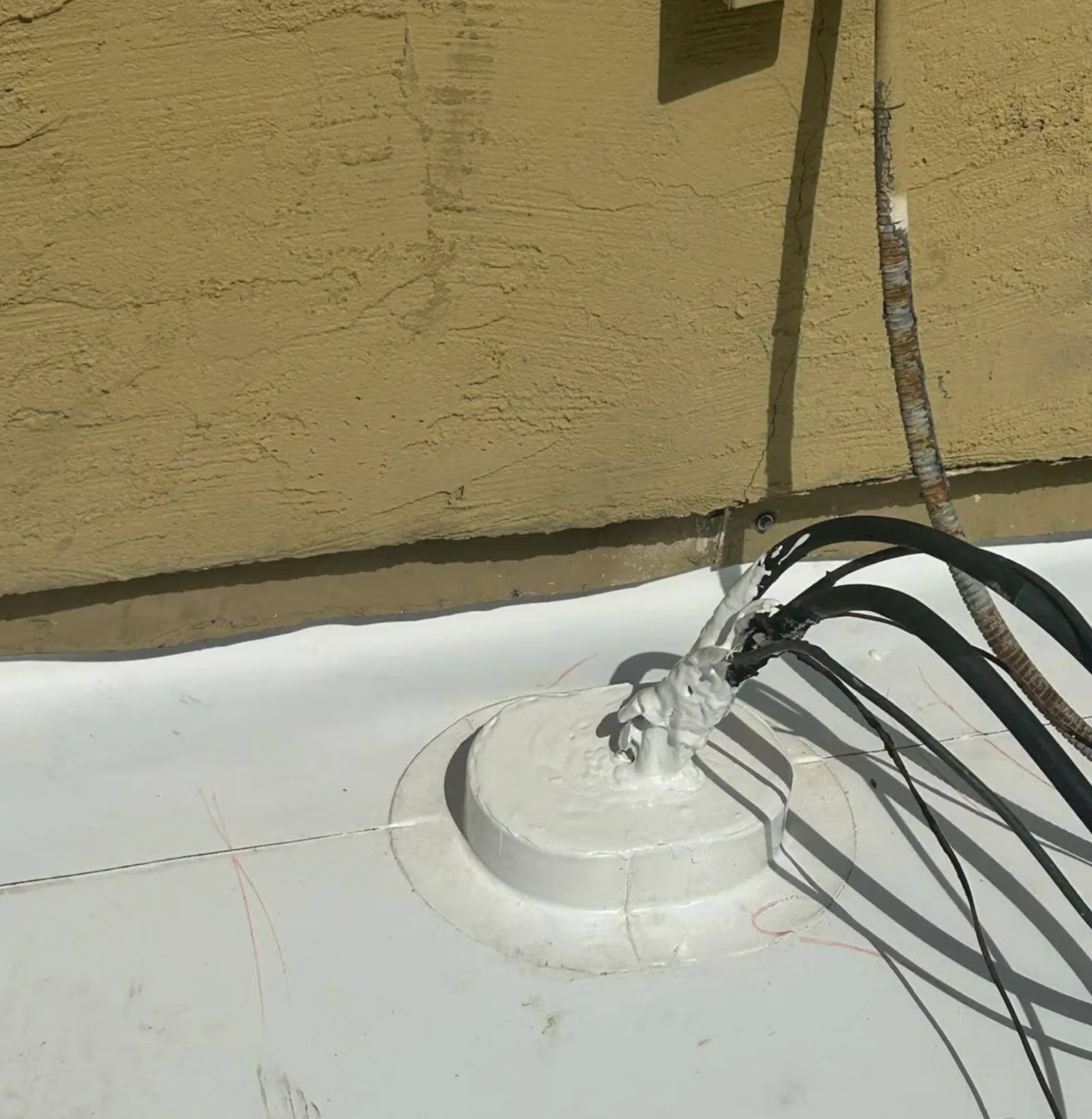 Placerville commercial TPO roof installation work