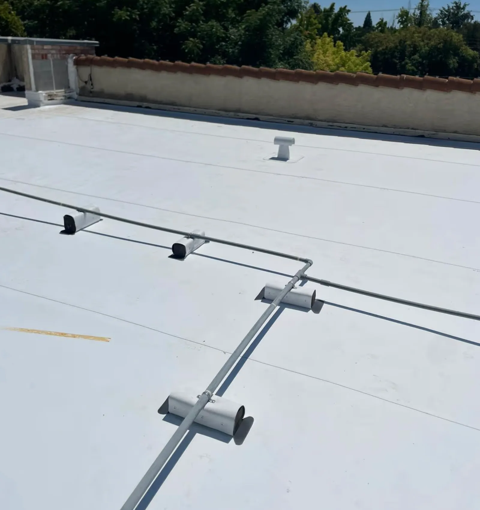 TPO roof system installation in Rancho Cordova, CA