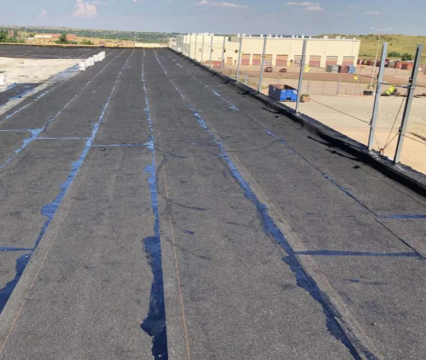Built up roofing project by Higher Level Roofing