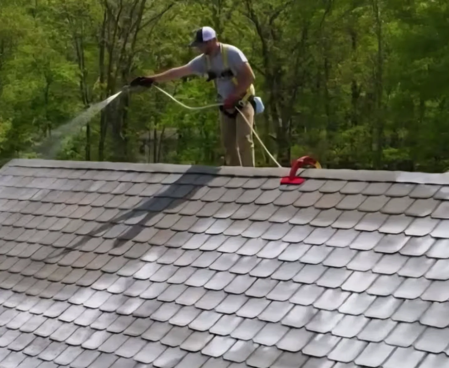 Annual roof maintenance service by Higher Level Roofing