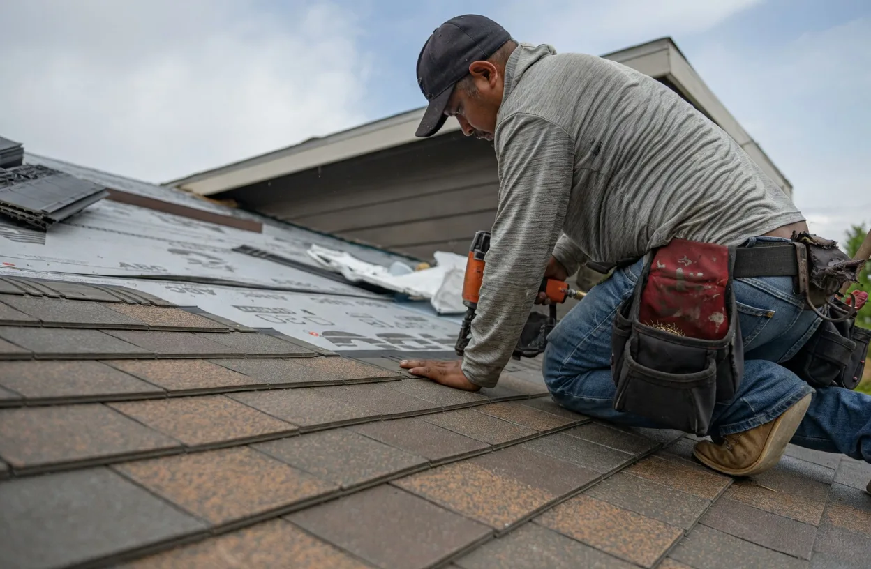 Rocklin CA roofing inspection and repair work
